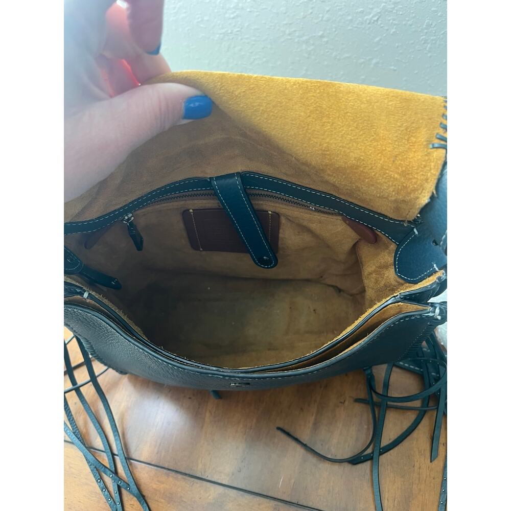 Coach 1941 Saddle Bag with Whiplash Detail - Picture 6 of 12